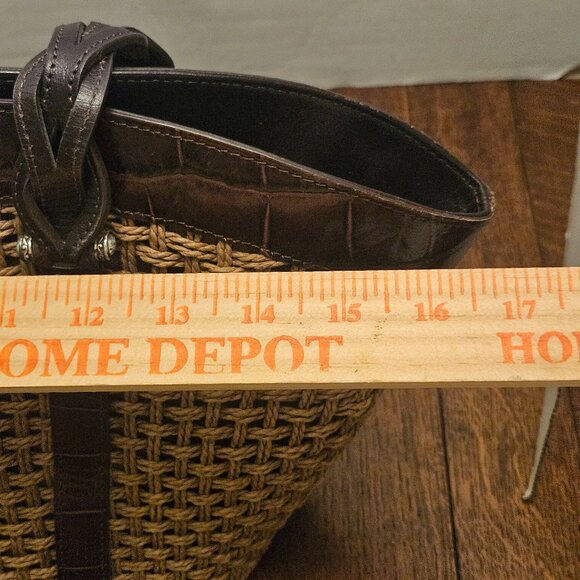 Brighton Woven Tote Shoulder Bag - Picture 9 of 9